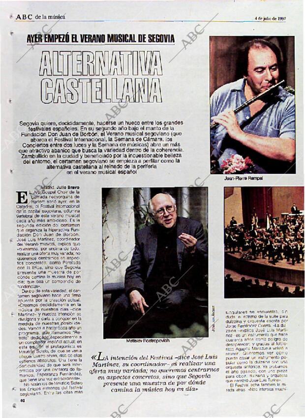 CULTURAL MADRID 04-07-1997 página 40