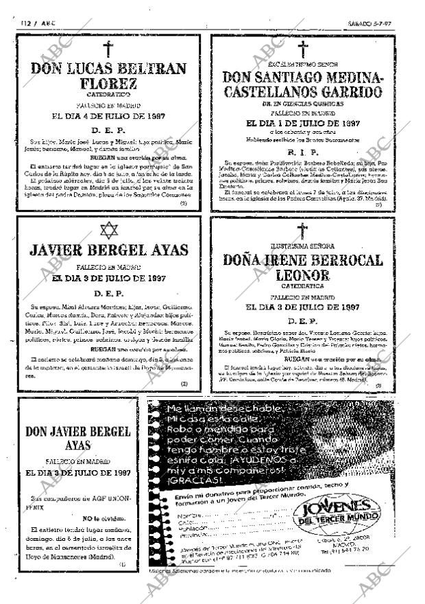 ABC MADRID 05-07-1997 página 112