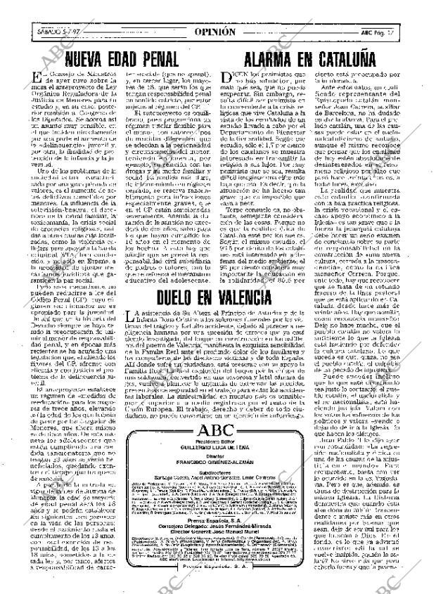 ABC MADRID 05-07-1997 página 17