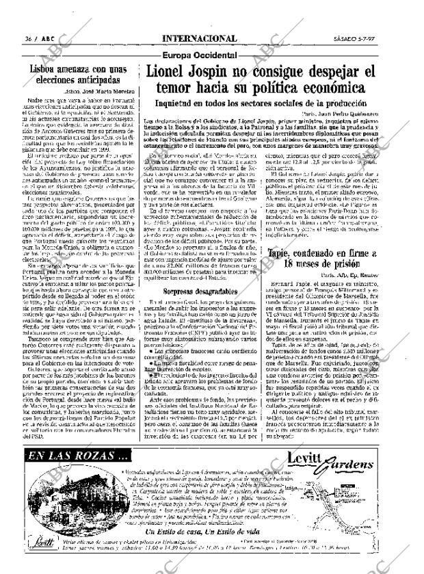 ABC MADRID 05-07-1997 página 36