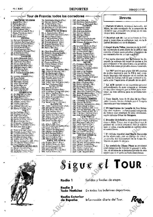 ABC MADRID 05-07-1997 página 92