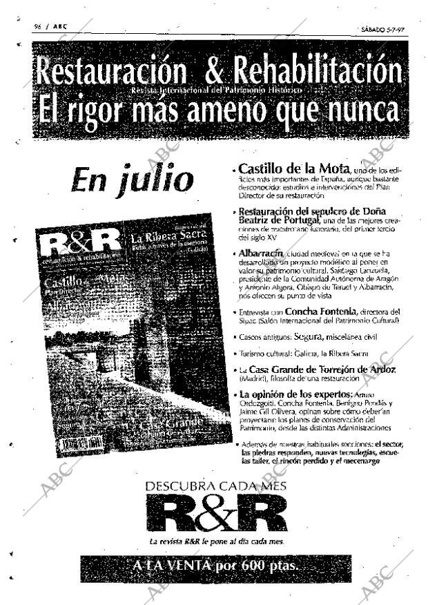 ABC MADRID 05-07-1997 página 96