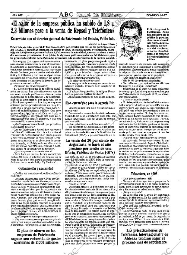 ABC MADRID 06-07-1997 página 62