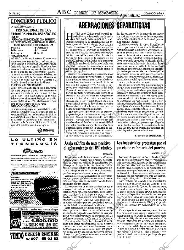 ABC MADRID 06-07-1997 página 64