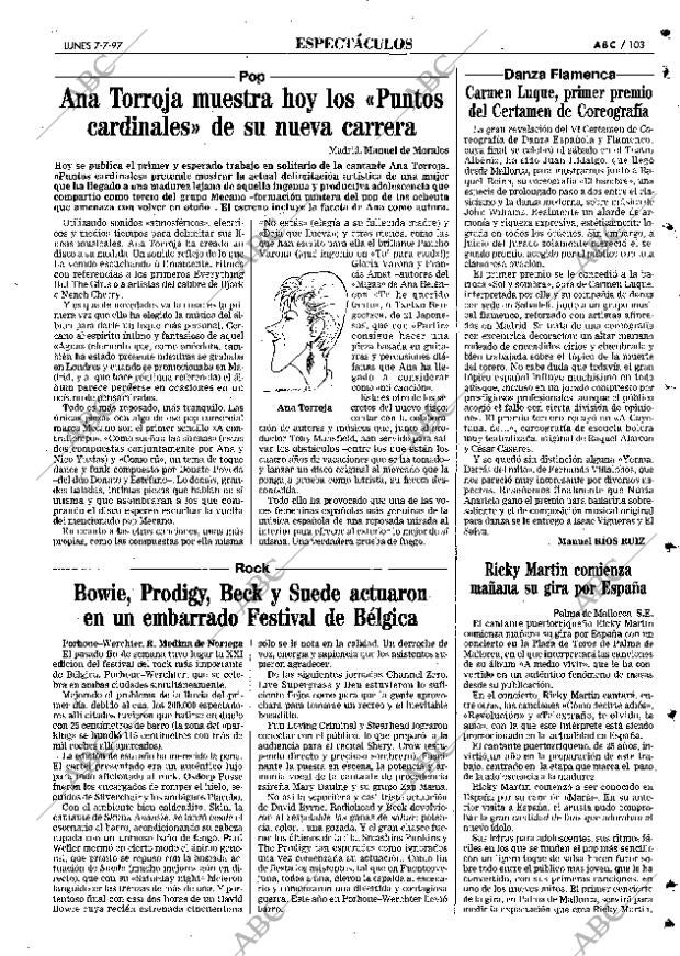 ABC MADRID 07-07-1997 página 103
