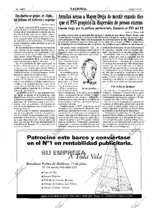 ABC MADRID 07-07-1997 página 26