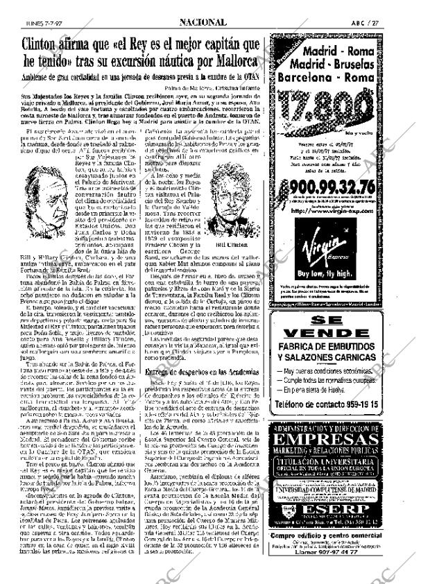 ABC MADRID 07-07-1997 página 27