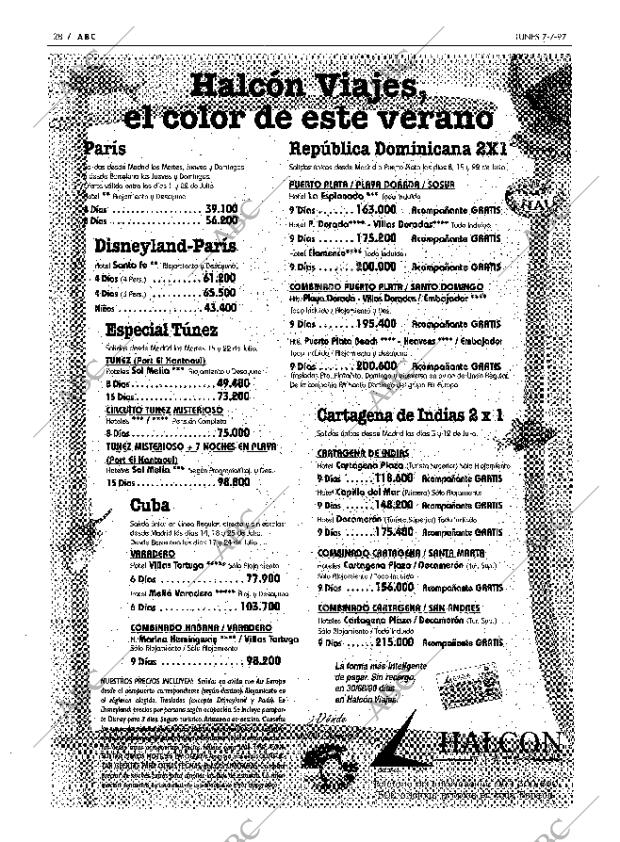 ABC MADRID 07-07-1997 página 28