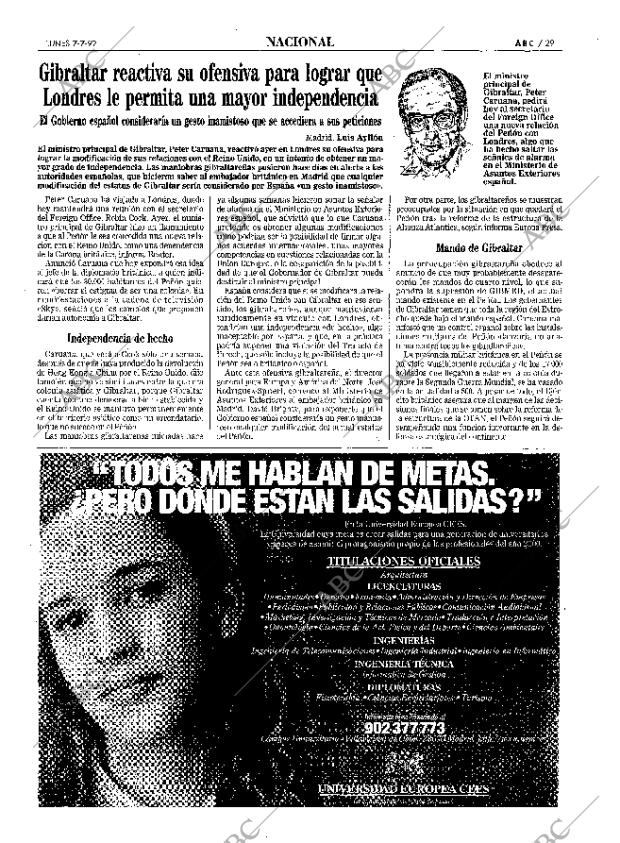 ABC MADRID 07-07-1997 página 29