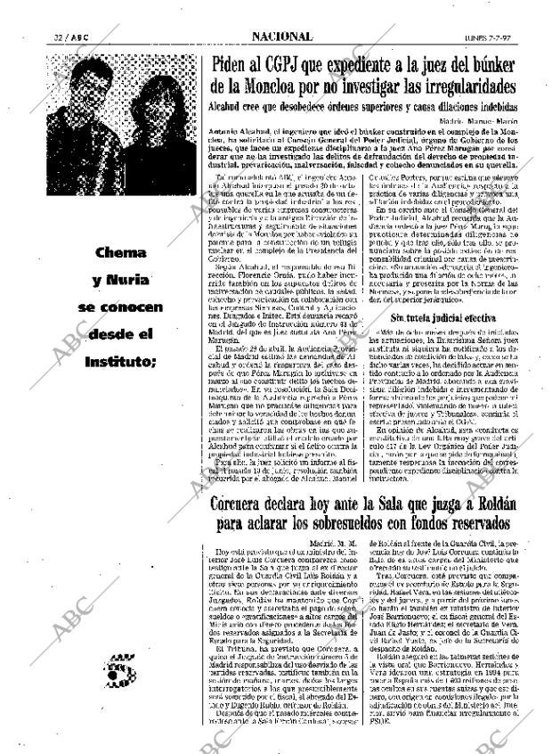 ABC MADRID 07-07-1997 página 32