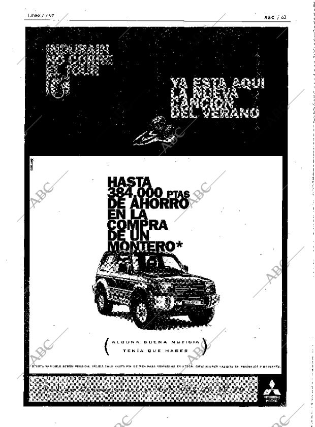 ABC MADRID 07-07-1997 página 63