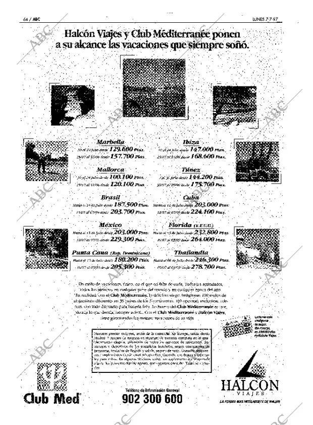 ABC MADRID 07-07-1997 página 64
