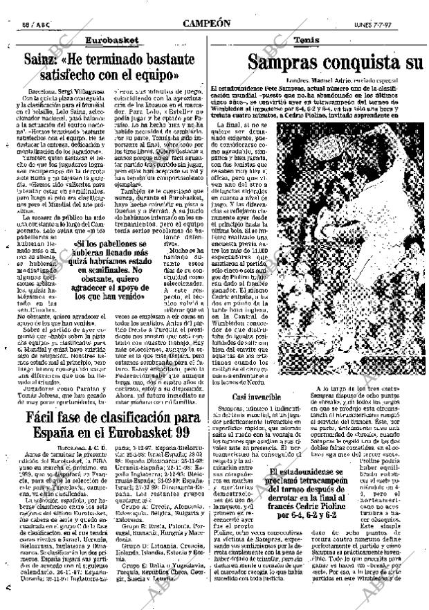 ABC MADRID 07-07-1997 página 88