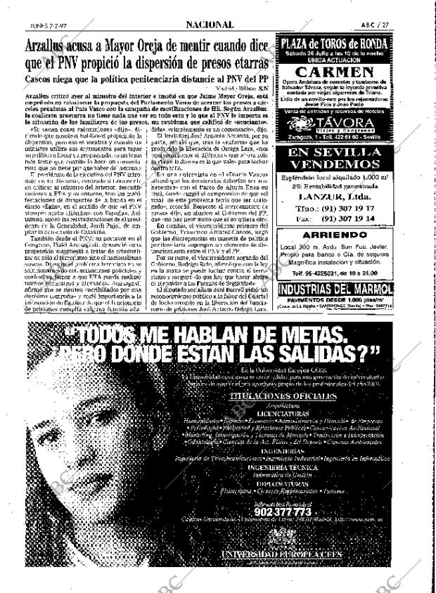 ABC SEVILLA 07-07-1997 página 27