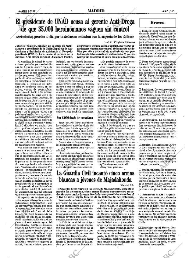 ABC MADRID 08-07-1997 página 65