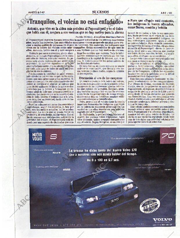 ABC MADRID 08-07-1997 página 83