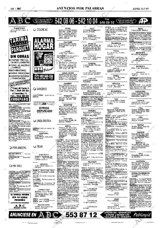 ABC MADRID 10-07-1997 página 106