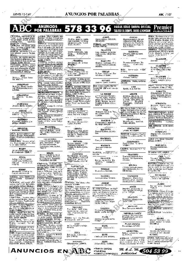 ABC MADRID 10-07-1997 página 107