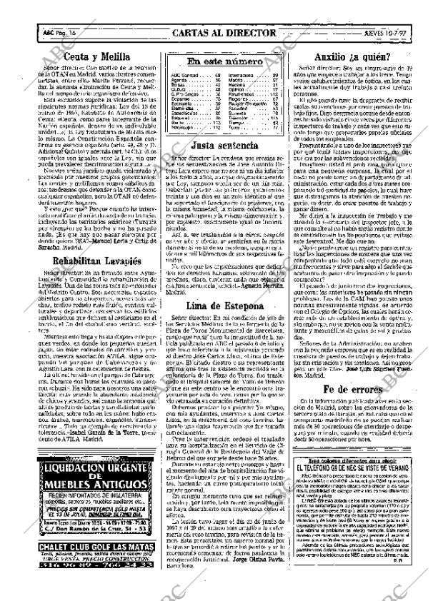 ABC MADRID 10-07-1997 página 16