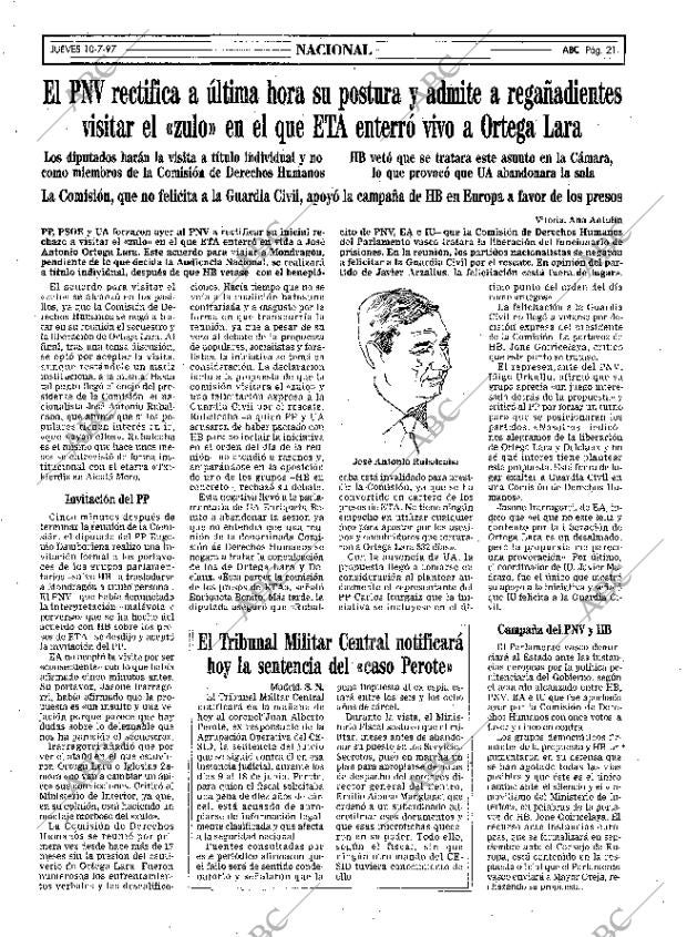 ABC MADRID 10-07-1997 página 21