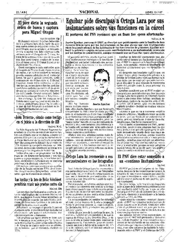 ABC MADRID 10-07-1997 página 22