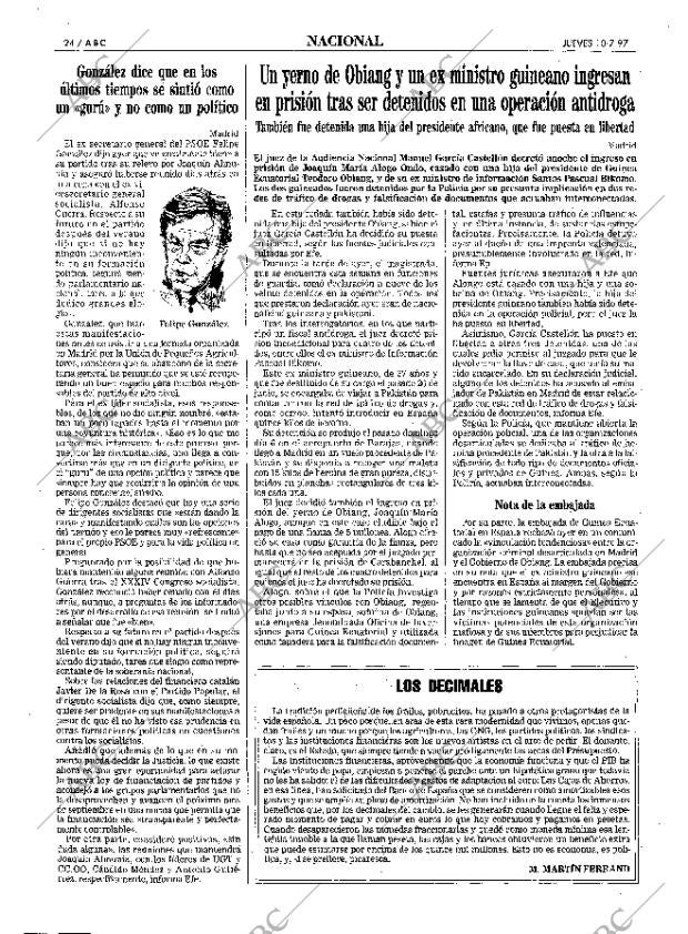 ABC MADRID 10-07-1997 página 24