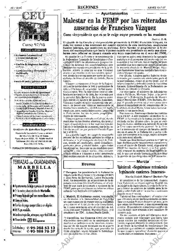 ABC MADRID 10-07-1997 página 68