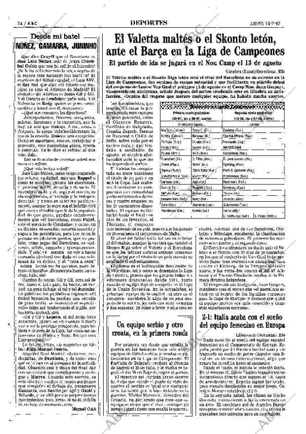 ABC MADRID 10-07-1997 página 74