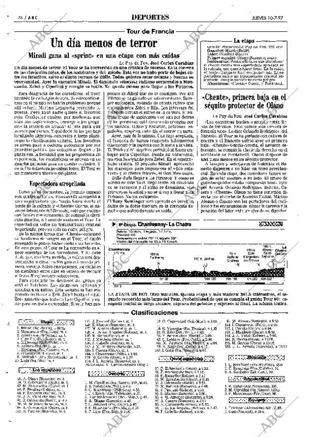 ABC MADRID 10-07-1997 página 76