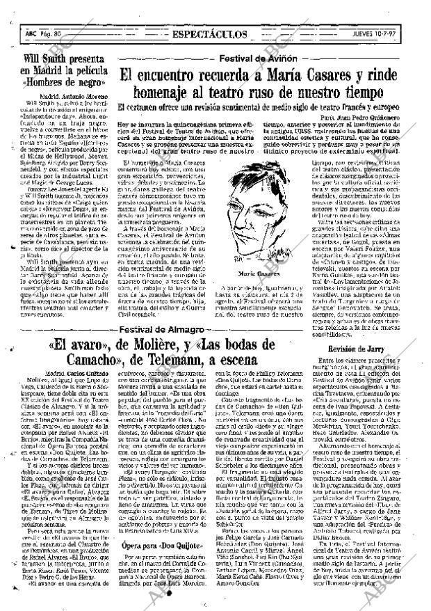 ABC MADRID 10-07-1997 página 80