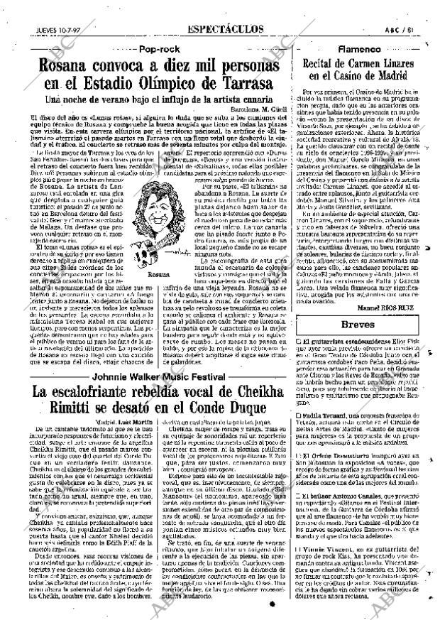 ABC MADRID 10-07-1997 página 81