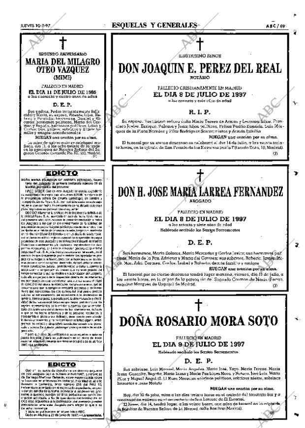 ABC MADRID 10-07-1997 página 89