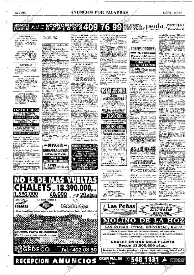 ABC MADRID 10-07-1997 página 96