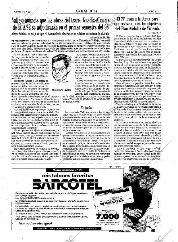 ABC SEVILLA 10-07-1997 página 41