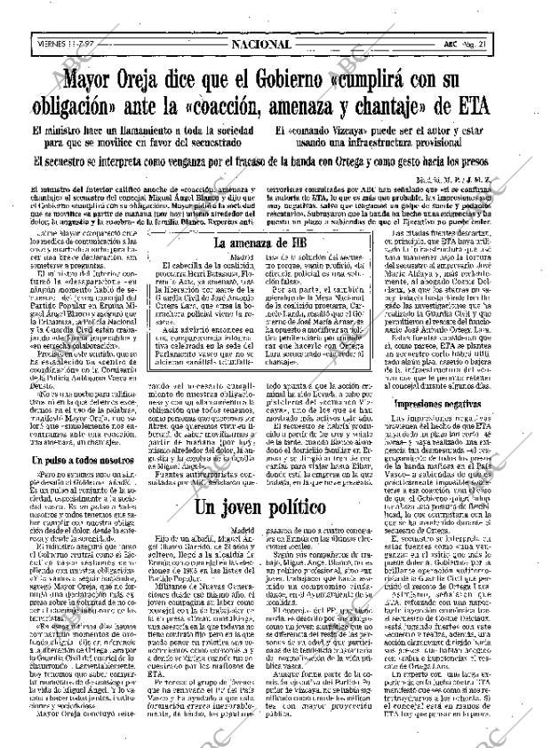 ABC MADRID 11-07-1997 página 21