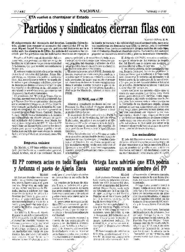 ABC MADRID 11-07-1997 página 22