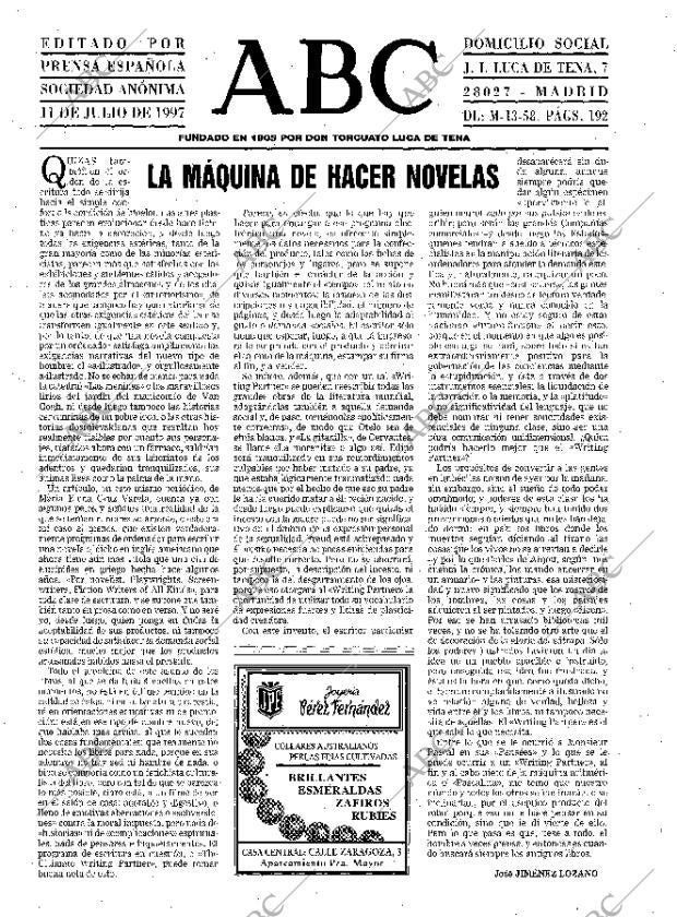 ABC MADRID 11-07-1997 página 3