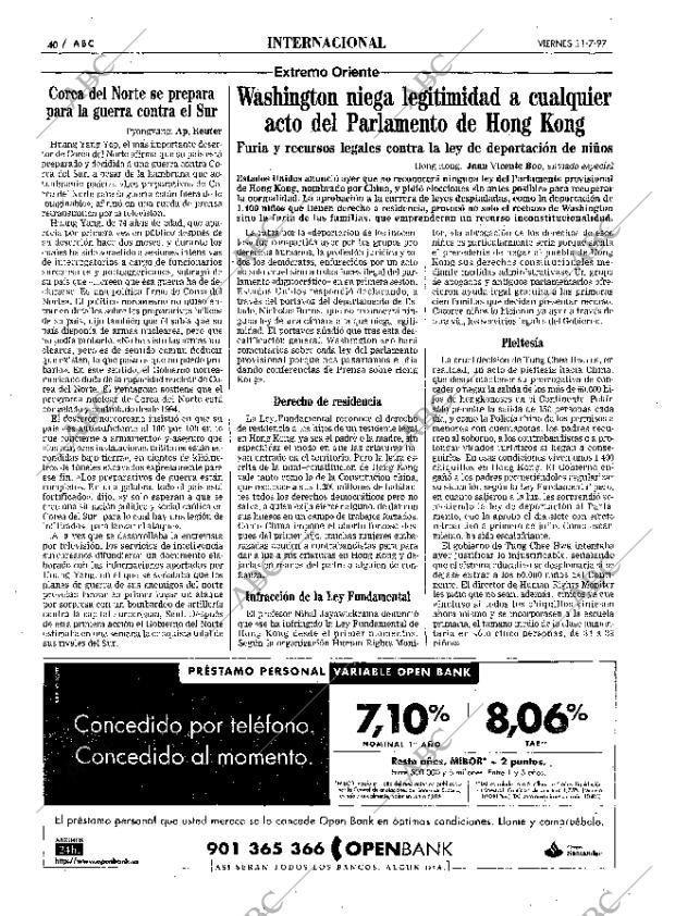 ABC MADRID 11-07-1997 página 40