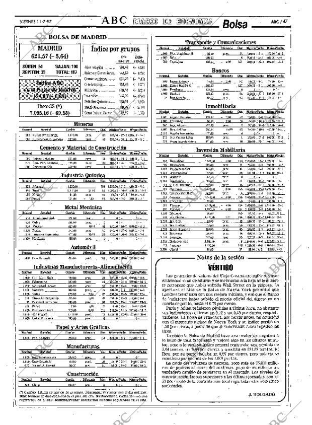 ABC MADRID 11-07-1997 página 47