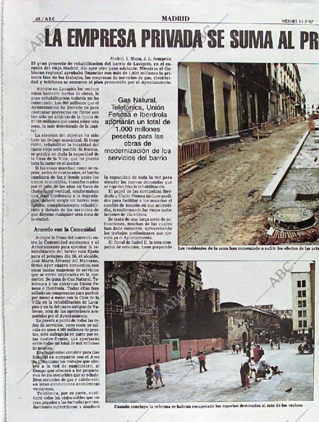 ABC MADRID 11-07-1997 página 68