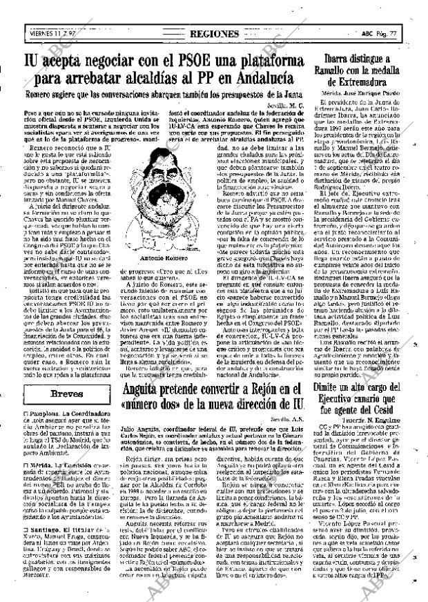 ABC MADRID 11-07-1997 página 77