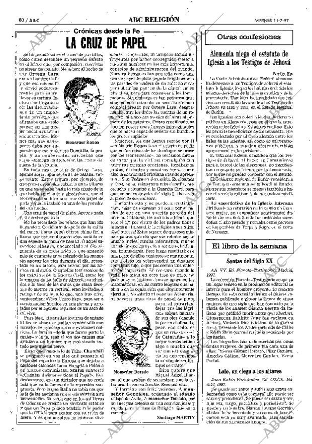 ABC MADRID 11-07-1997 página 80
