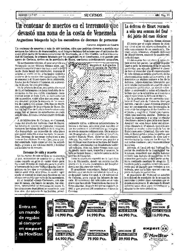 ABC MADRID 11-07-1997 página 91