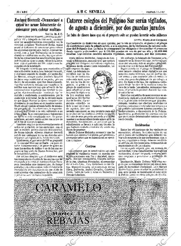 ABC SEVILLA 11-07-1997 página 50