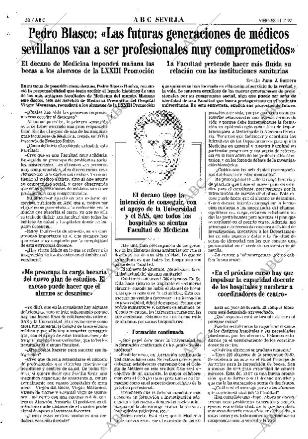 ABC SEVILLA 11-07-1997 página 58