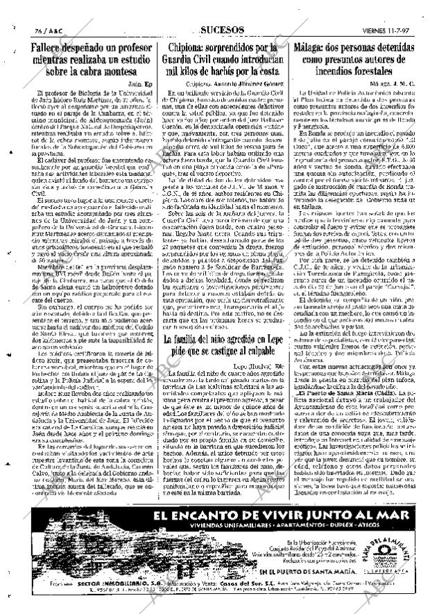 ABC SEVILLA 11-07-1997 página 76
