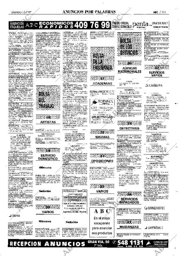 ABC MADRID 12-07-1997 página 111