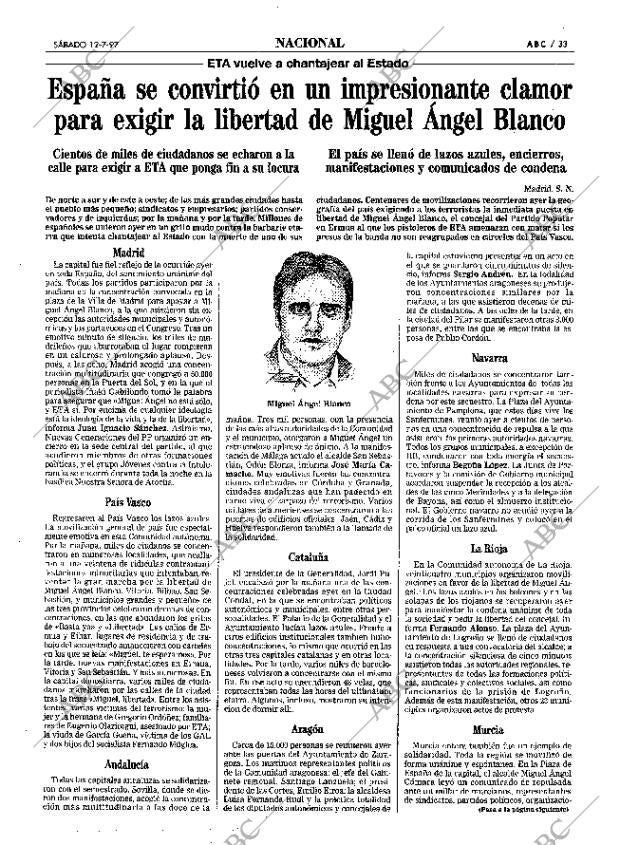 ABC MADRID 12-07-1997 página 33