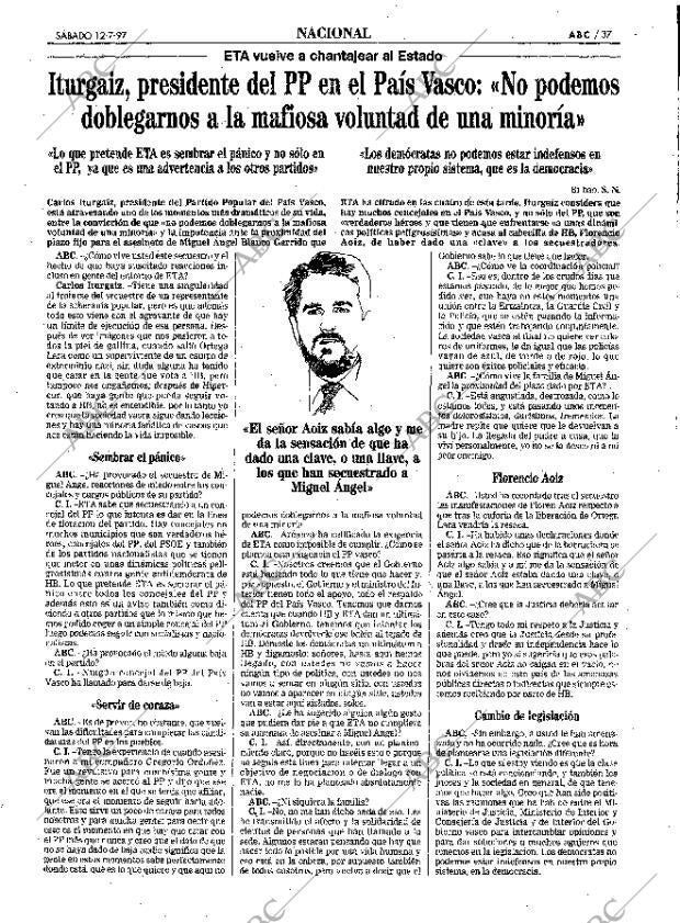 ABC MADRID 12-07-1997 página 37
