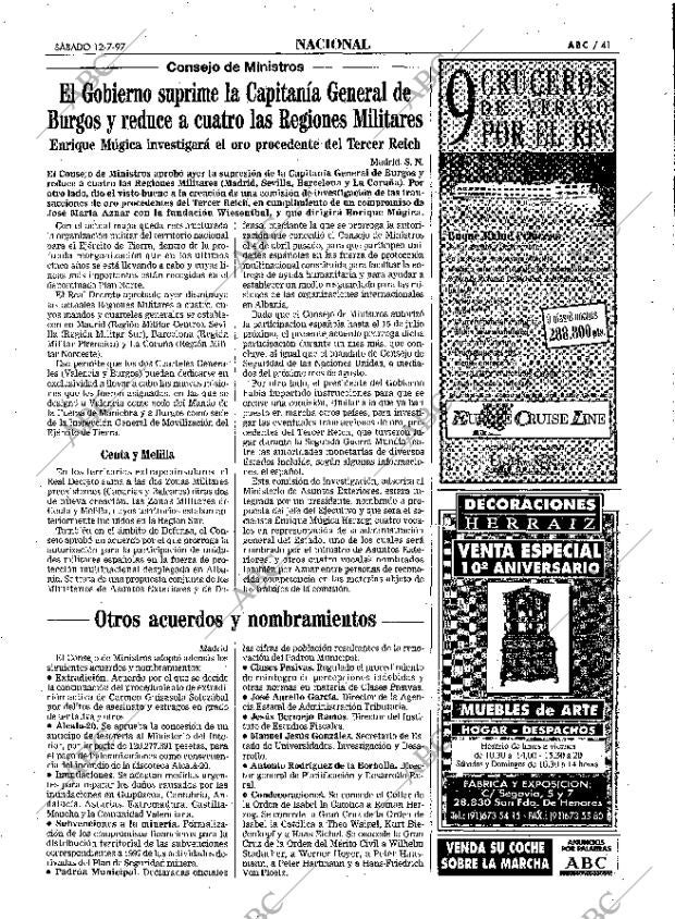 ABC MADRID 12-07-1997 página 41